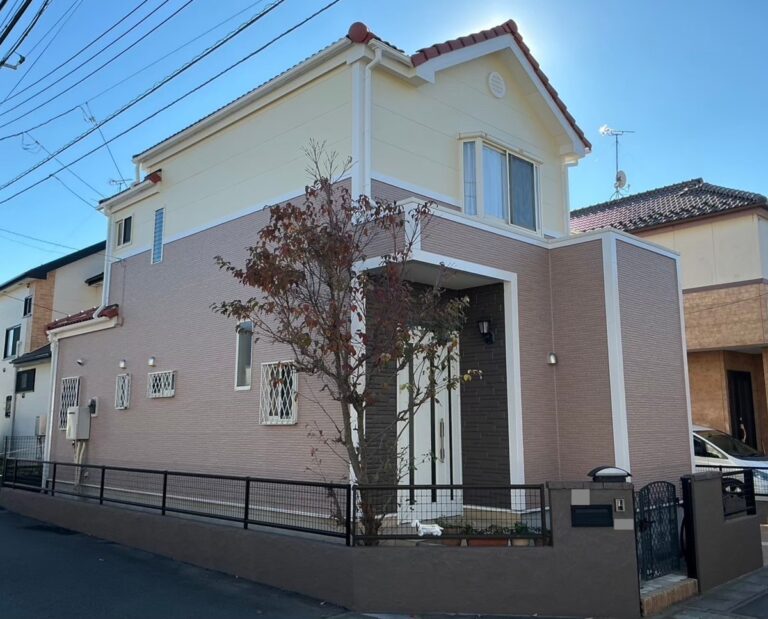 神奈川県横浜市鶴見区 漆喰工事 外壁塗装 (3)