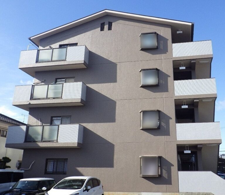神奈川県相模原市のマンション｜モルタル外壁塗装・タイル外壁洗浄・屋根塗装・付帯部塗装 施工後 (3)