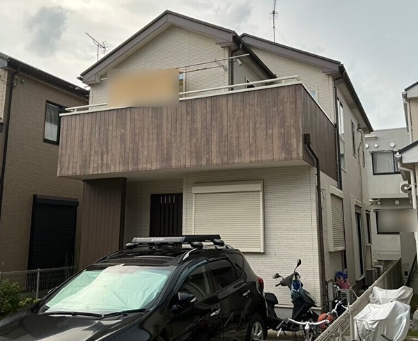 神奈川県横浜市栄区 屋根塗装 外壁塗装 施工前