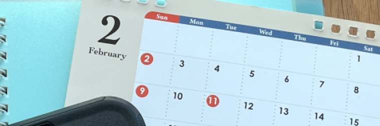 スケジュール